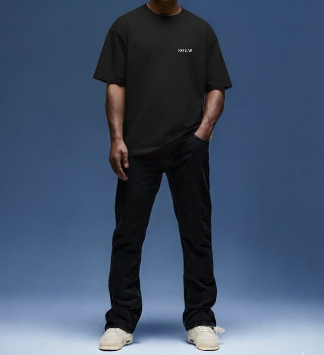 DIL Oversized Black tshirt