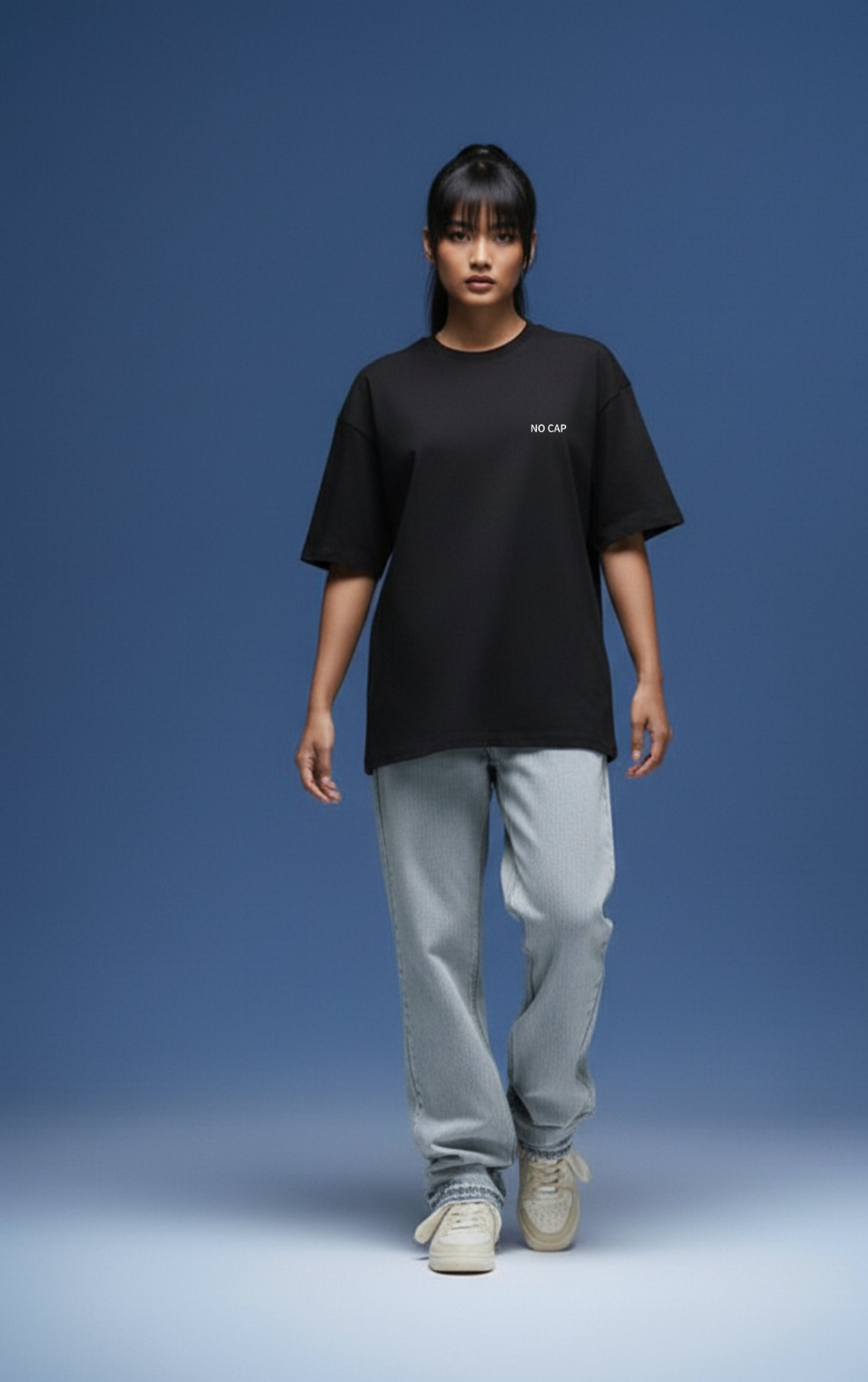 DIL Oversized Black tshirt