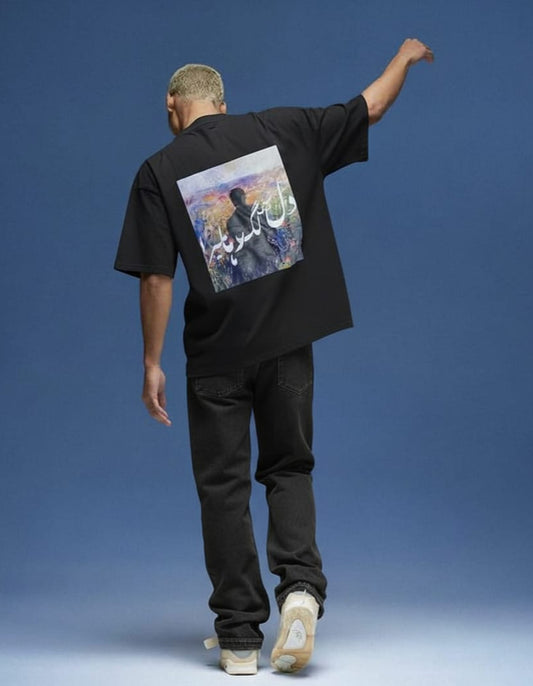 DIL Oversized Black tshirt